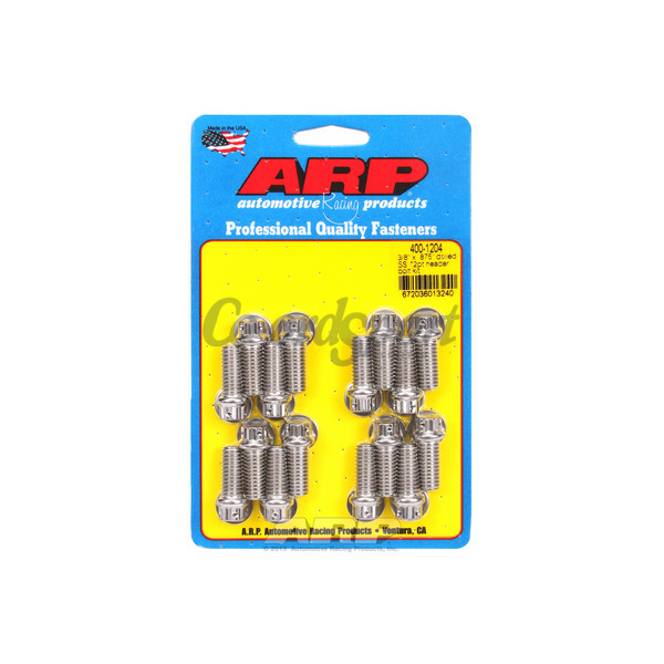 ARP 3/8 x .875 drilled SS 12pt header bolt kit image