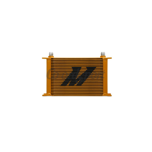 Mishimoto Universal 25-Row Oil Cooler Gold image