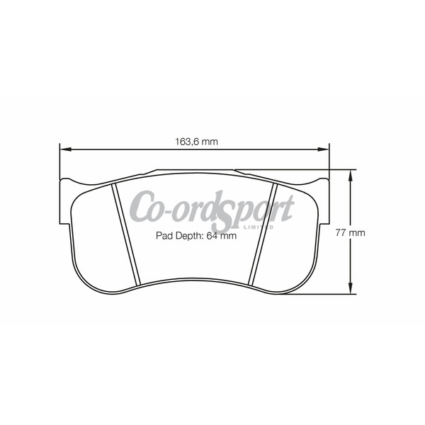 Pagid racing brake pads -RST3 image