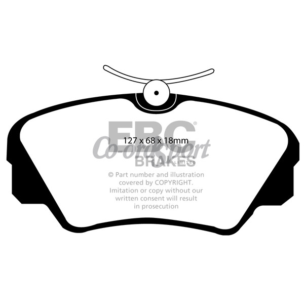 EBC Ultimax OEM Replacement Brake Pads image