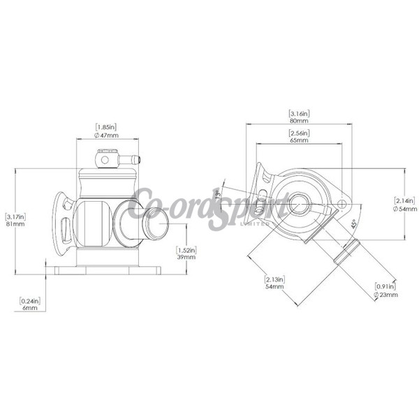 Turbosmart BOV Kompact HKS Dual Port image