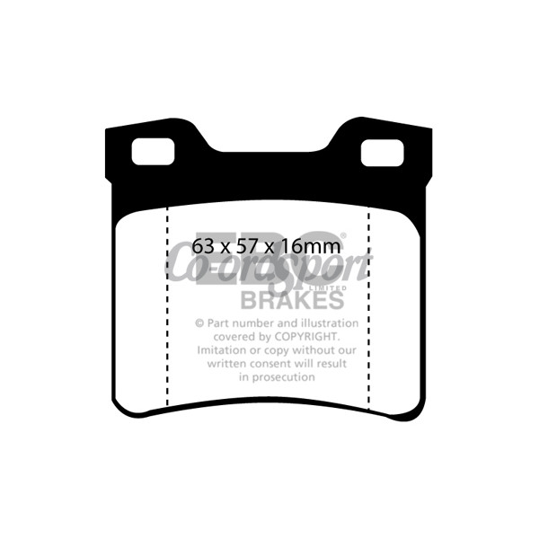 EBC Ultimax OEM Replacement Brake Pads image