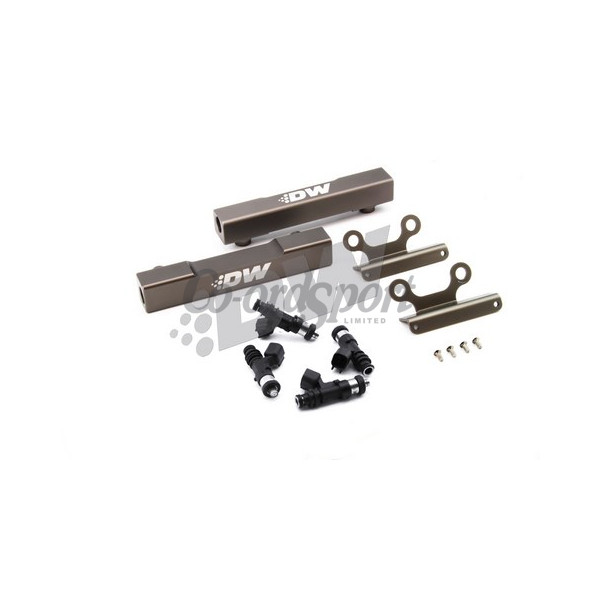 DW Subaru top feed fuel rail upgrade kit with 1000cc injecto image