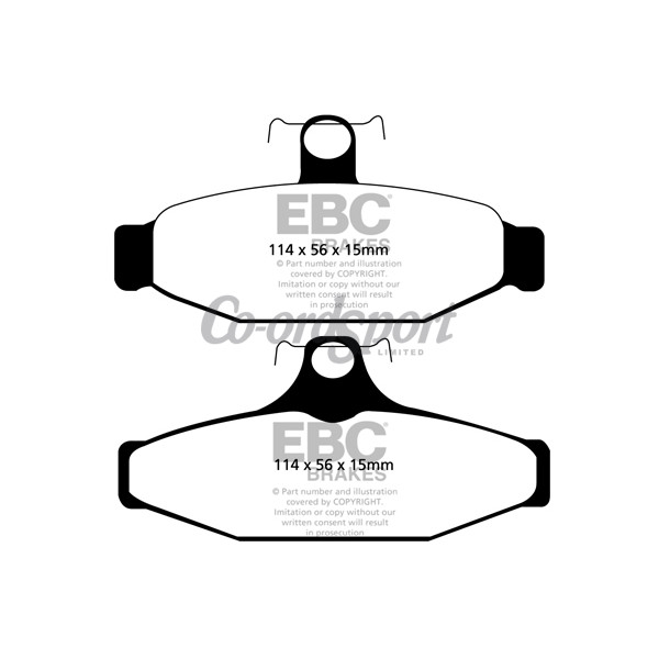 EBC BRAKE PADS image