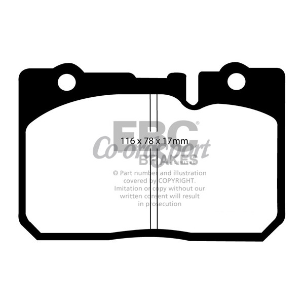 EBC Ultimax OEM Replacement Brake Pads image