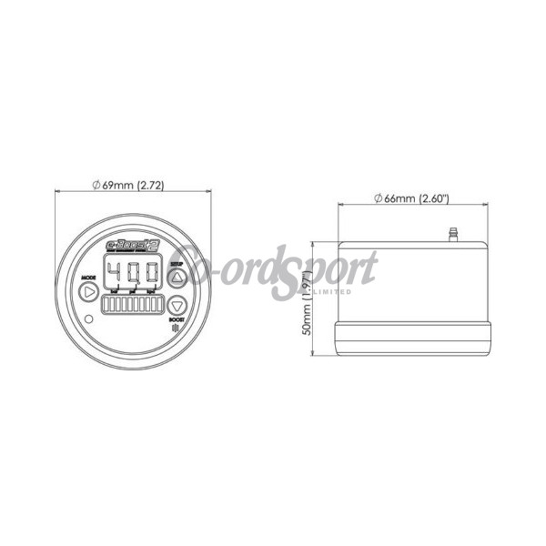 Turbosmart eB2 60psi 66mm Sleeper image