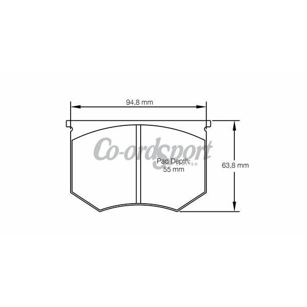Pagid Racing brake pads - RSH29E image
