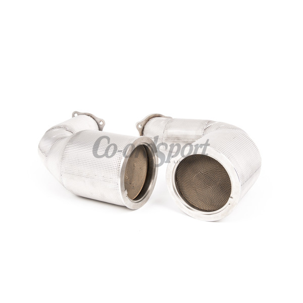 Milltek Large-bore Downpipes - Audi RS4 B9 2.9 V6 Turbo Av image