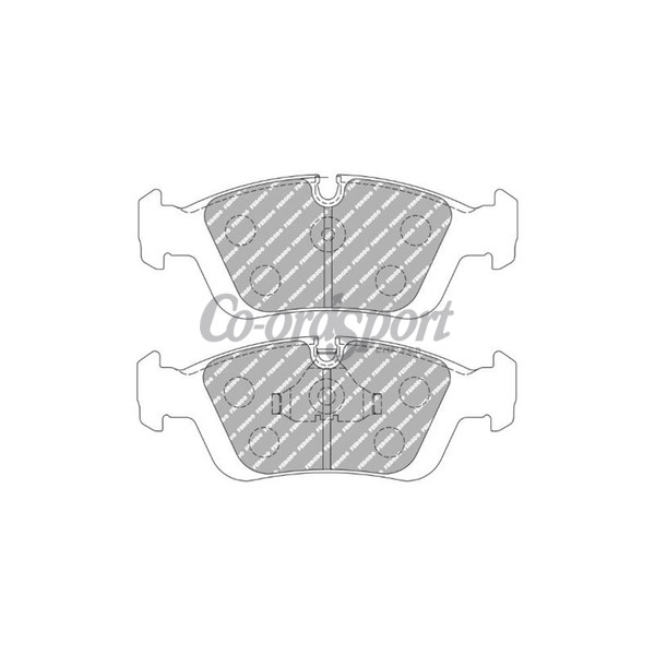 Ferodo BMW E36 2.5 DS2500 Front pads image