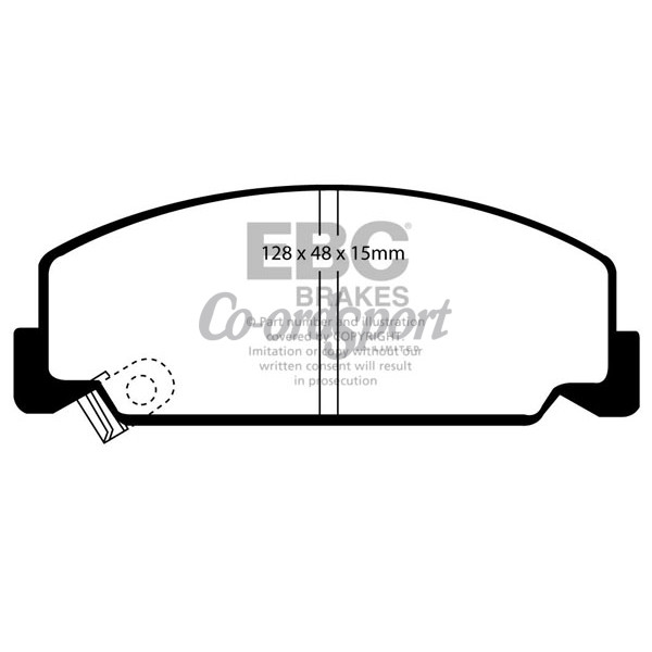 EBC Ultimax OEM Replacement Brake Pads image