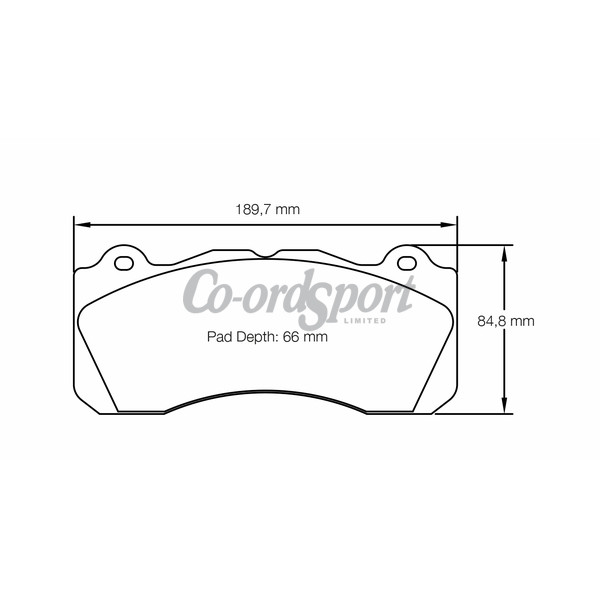 Pagid racing brake pads -RSL29 image