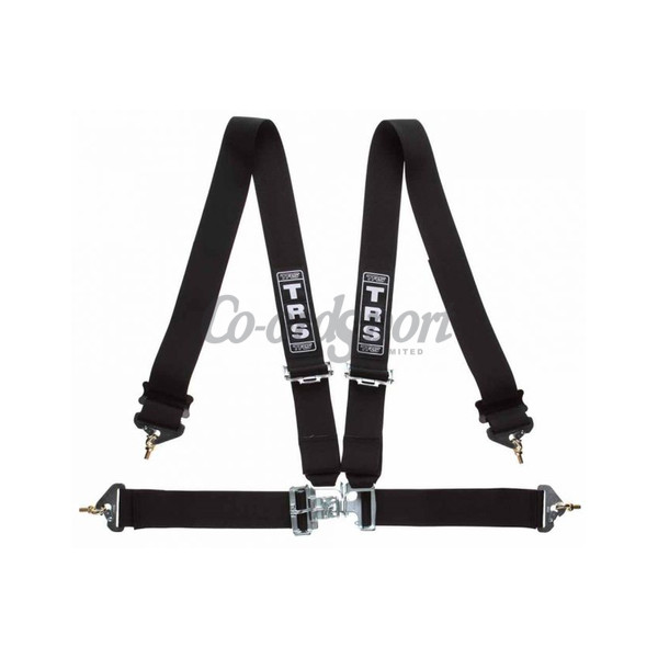 TRS Nascar 3in Lever/Latch - 4 point Harness in Black image