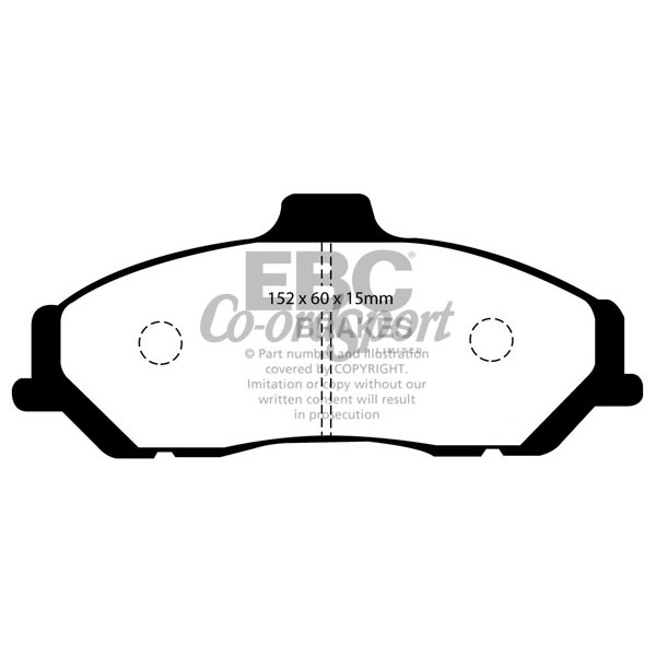 EBC Ultimax OEM Replacement Brake Pads image