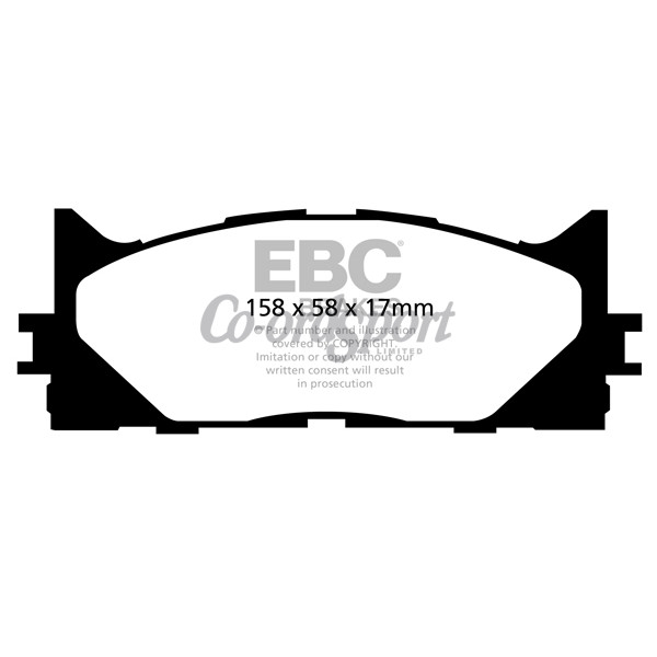 EBC Ultimax OEM Replacement Brake Pads image