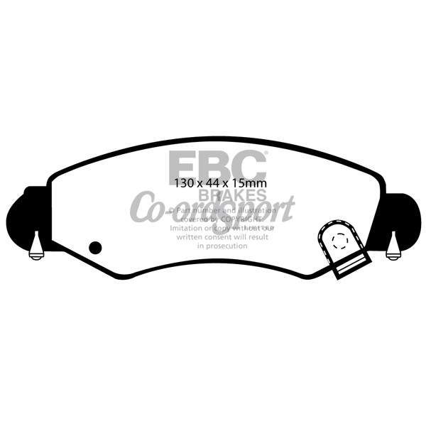 EBC Ultimax OEM Replacement Brake Pads image