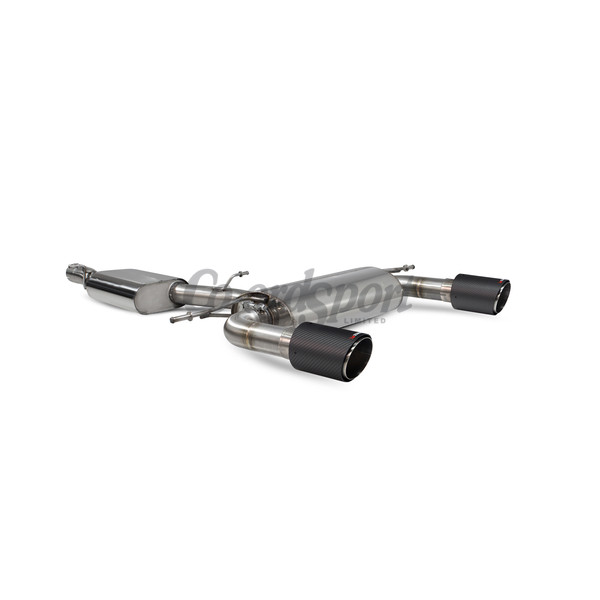 Scorpion Resonated cat-back system with no valves for Audi TT MK3 image