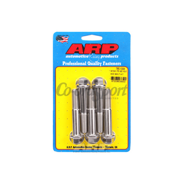 ARP M12 x 1.75 x 70 hex SS bolts image
