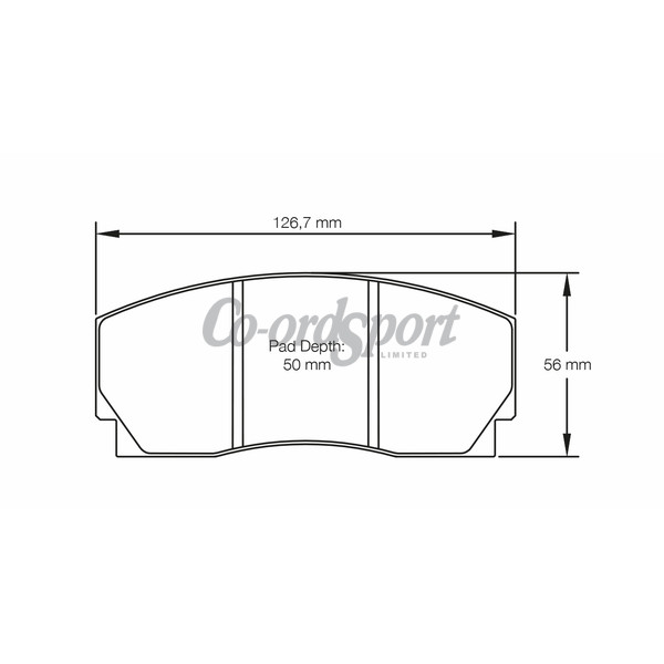 Pagid racing brake pads - RST1 image