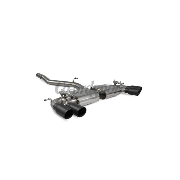 Scorpion Non-resonated cat/gpf-back system with valves Audi S3 3- image