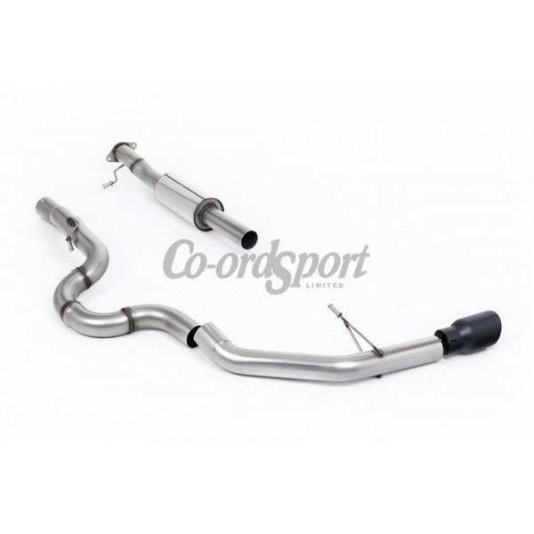 Milltek Exhaust - Side Exit System with GT-100 Cerakote Black Tip image