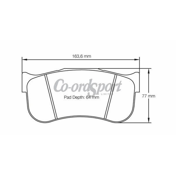 Pagid racing brake pads - RST1 image