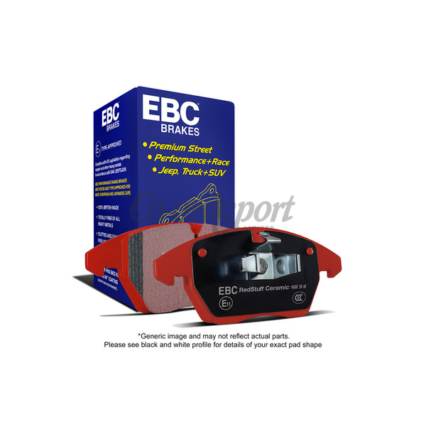 EBC Redstuff LOW DUST Brake Pads image