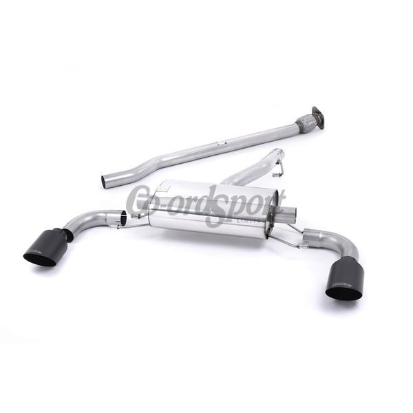 Milltek Non Resonated Cat-back Exhaust GR86 Black Tips image