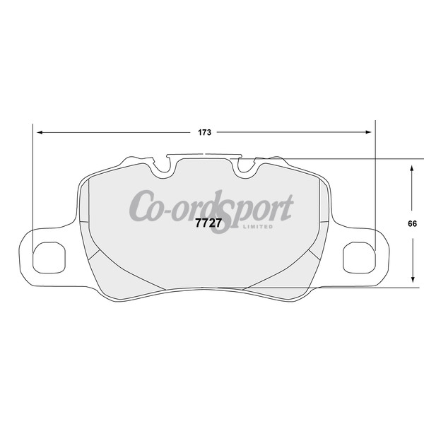 PFC 7727 Race Pad Set - 11 Compound 18 mm image