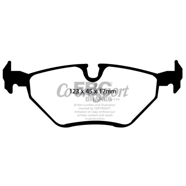 EBC Ultimax OEM Replacement Brake Pads image