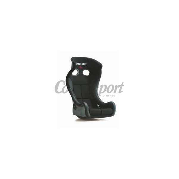 Bride XERO MS Seat FRP Silver Shell Black image