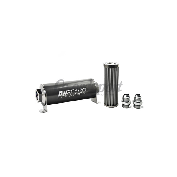 DW In-line fuel filter element and housing kit  stainless st image