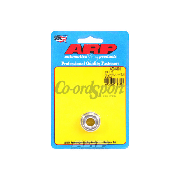 ARP 1/4 NPT aluminum weld bung image