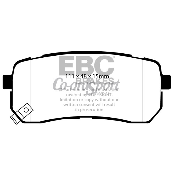 EBC Ultimax OEM Replacement Brake Pads image