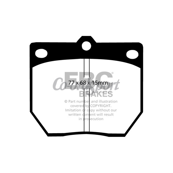 EBC Ultimax OEM Replacement Brake Pads image