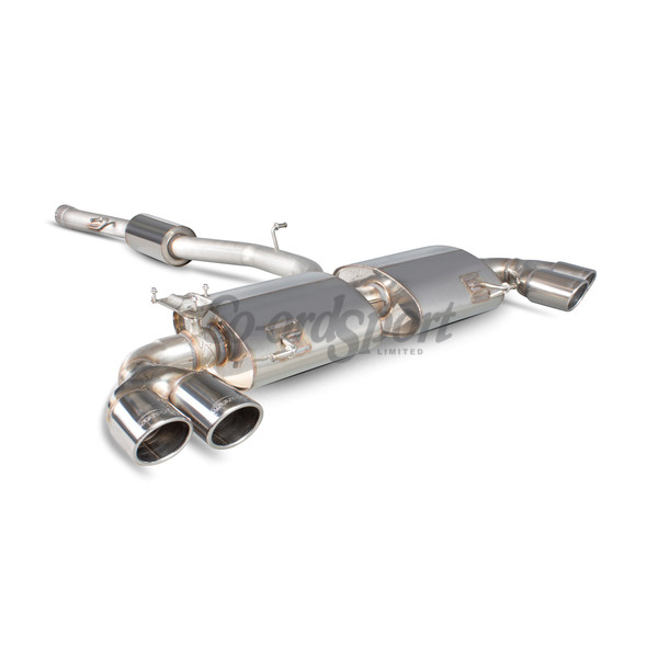 Scorpion Resonated cat-back system with electronic valves  for Au image