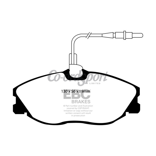 EBC Ultimax OEM Replacement Brake Pads image