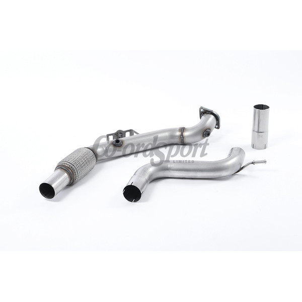 Milltek Large-bore Downpipe and De-cat Ford Mustang 2.3 E image