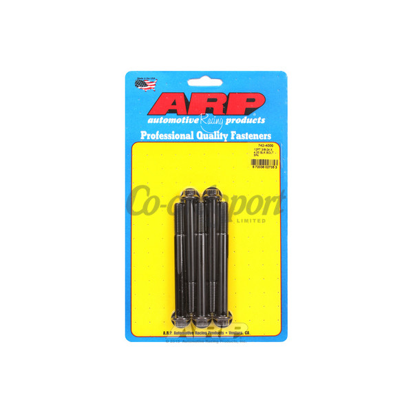 ARP 3/8-24 x 4.000 12pt black oxide bolts image