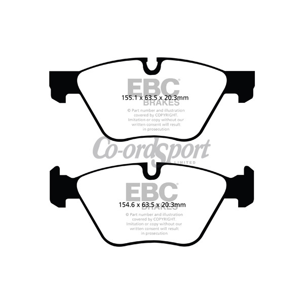 EBC Ultimax OEM Replacement Brake Pads image