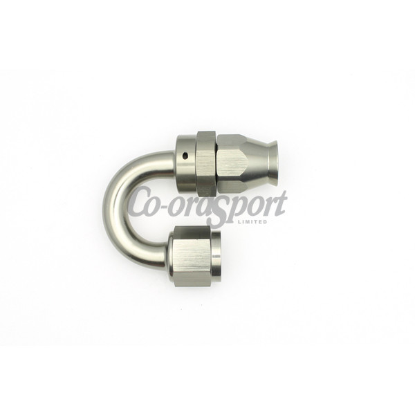 DW 8AN Female Swivel 180-degree Hose End PTFE incl 1 Olive image