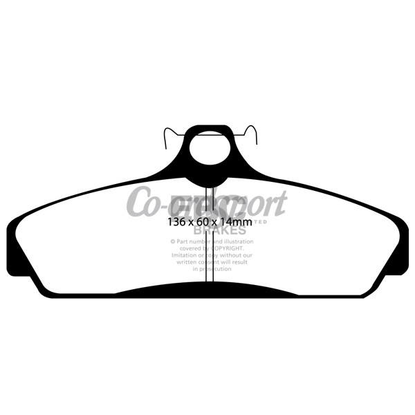 EBC Ultimax OEM Replacement Brake Pads image