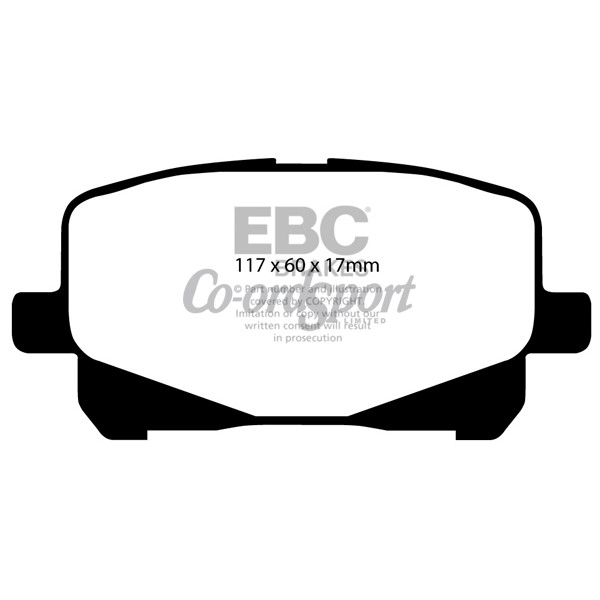 EBC Ultimax OEM Replacement Brake Pads image