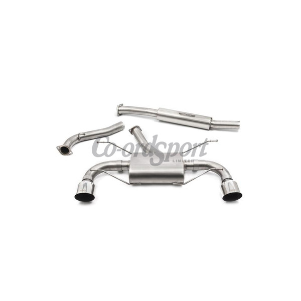COBRA Toyota GT86 (12 - 20) Cat Back System (Non-Resonated) image