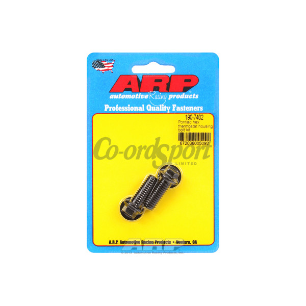 ARP Pontiac hex thermostat housing bolt kit image