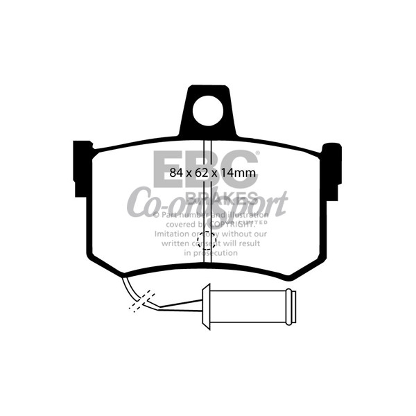 EBC Ultimax OEM Replacement Brake Pads image