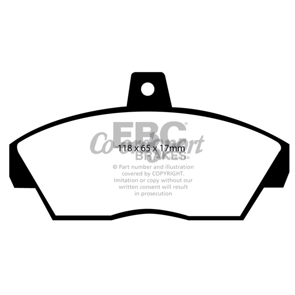 EBC Ultimax OEM Replacement Brake Pads image