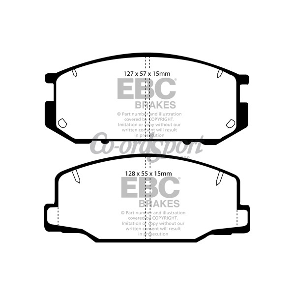 EBC Ultimax OEM Replacement Brake Pads image