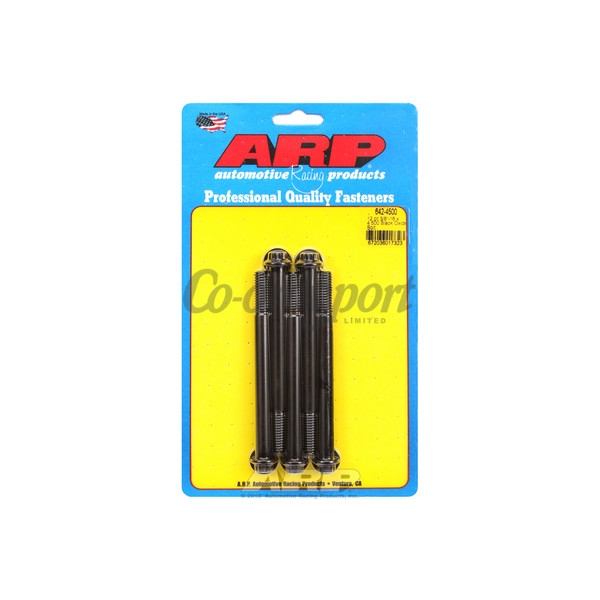 ARP 3/8-16 x 4.500 12pt black oxide bolts image