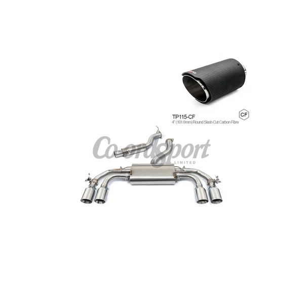 COBRA Cupra Formentor 2.0TSI (310PS) (20-) Race GPF Back System - image