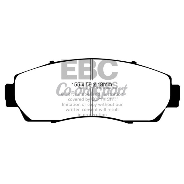 EBC Ultimax OEM Replacement Brake Pads image